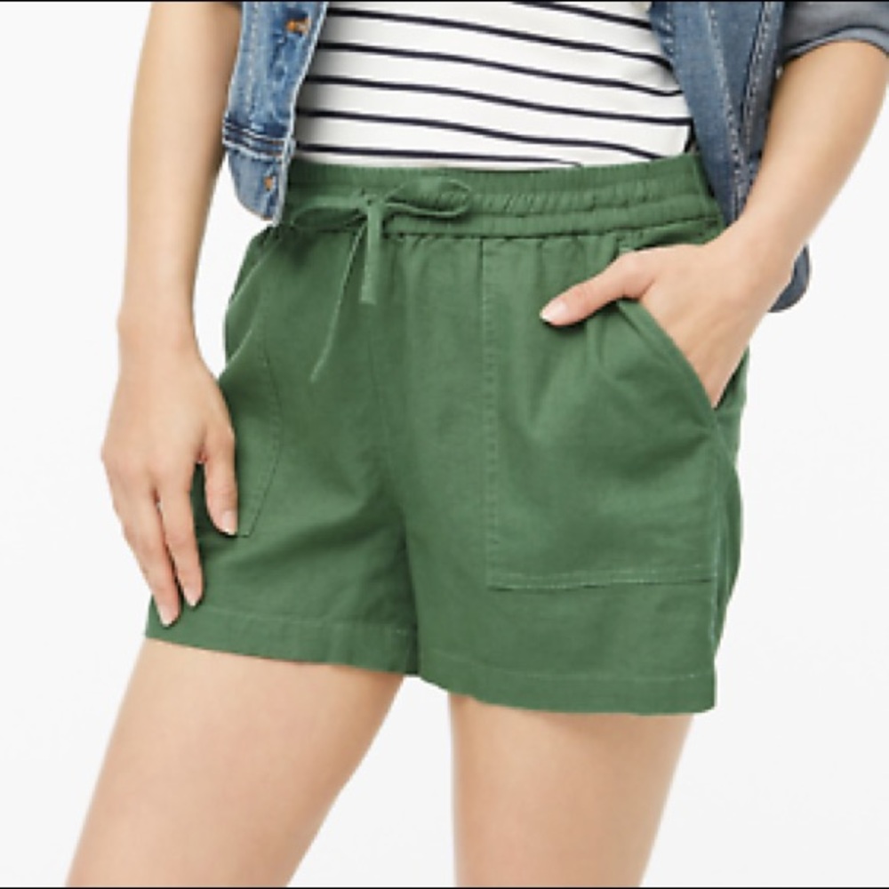 NWOT J.Crew Factory Linen Blend Shorts